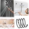 Nylon Shower Hose Flexible Attachment Easy Install Shower Hose 5FT Long for Handheld Shower Head & Toilet Bidet Sprayer