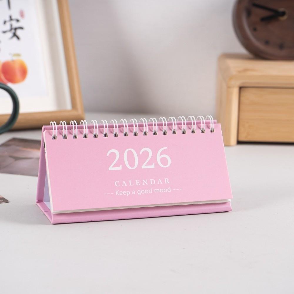 Desktop Decoration 2026 Desk Calendar Portable Schedule Planner  Office School Supplies