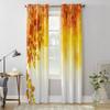 Кленовая листва Пейзаж оконные шторы для гостиной кухни современные шторы домашний декор жалюзи шторы