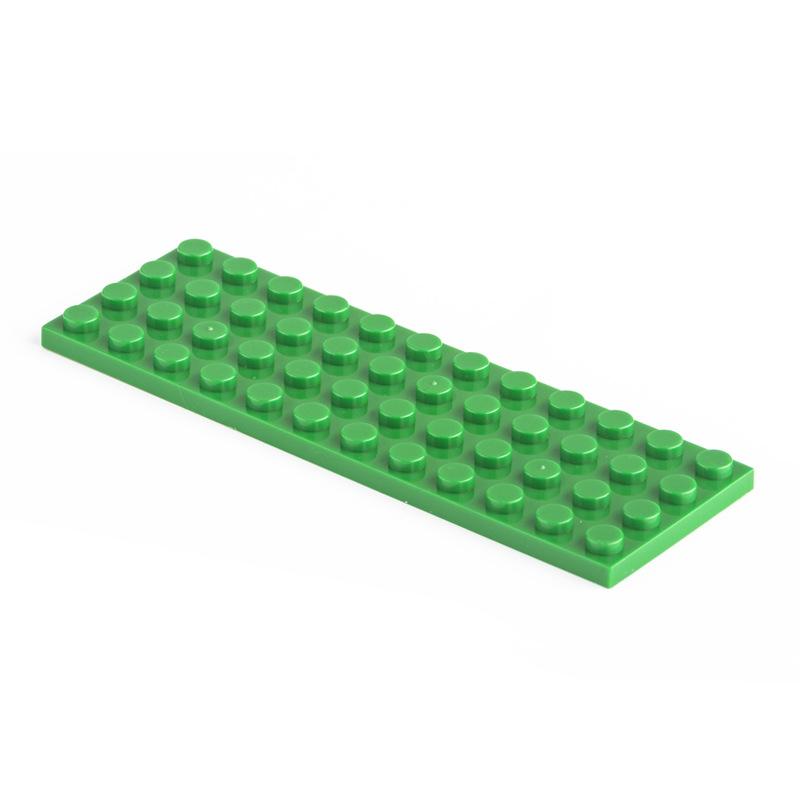 Нетоксичный 15 шт. Мелкие детали 3029 Moc Строительный блок 4x12 Пластина Кирпичная доска Аксессуары Строительный блок Замок Игрушка