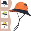 New Summer Women's Outdoor Leisure Sports Sun Protection Hat Quick Drying Fisherman Hat Sun Hat Color Block Quick Drying Hat