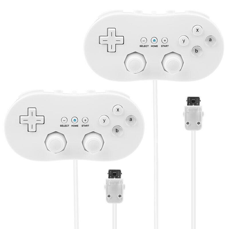 Wired Classic Controller For Nintendo Wii/Wii U Remote 1/2PCS