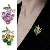 Women Brooch Floral Decor Stainless Hollow Exquisite Vintage Anti-slip Wear-resistant Coat Collar Hat Scarf Decoration