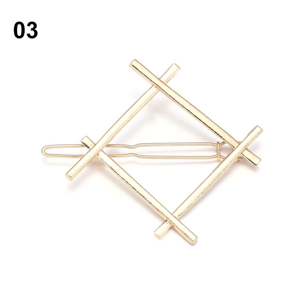Gift Hair Accessories Shiny Hairgrip Snap Barrette Metal Hair Pin Girls Hair Clips