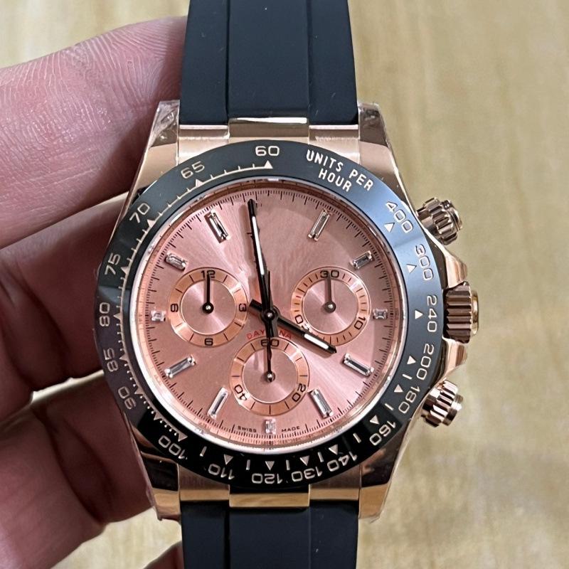 Мужские механические часы Laojia Daytona Многофункциональные 7750/4130