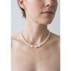 Collier - PEARLS &amp; COLORS - Pearls &amp; Colors - Perles d'eau douce (4-5 mm) + 3 baroques (11-12 mm) - Argent 925 - 42 cm