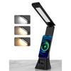 Wireless Phone Charger Desk Lamp With LED Time Display Alarm Clock Eye Protection Lamp LED Folding Desk Lamp