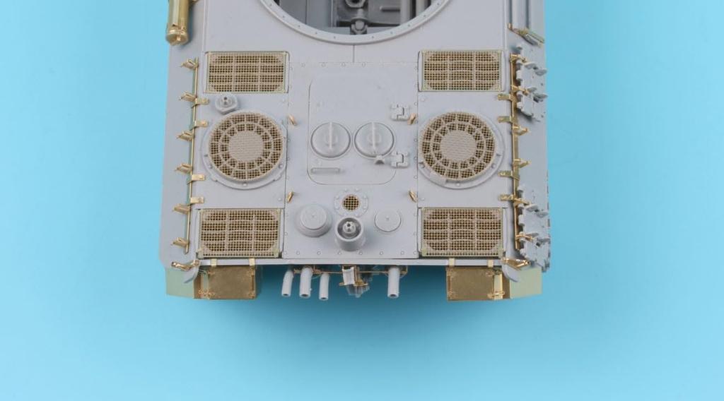 Tetra Model ME Series German Panther Tank with Side Skirts Plastic Model Parts ME3558 1/35 A-Type (for TAK)