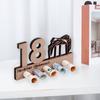 For 16 Unique Cash Gifts 30 Birthday Gifts 40 Friends Memorial Birthday Gift 3D Wooden Money Holder Party Decor 18 1PC