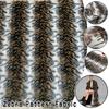 50x160см Искусственная Плюшевая Ткань с Рисунком Тигра Искусственная Меховая Ткань для Выступлений DIY Шитья Ковер Фон Подушка Материал