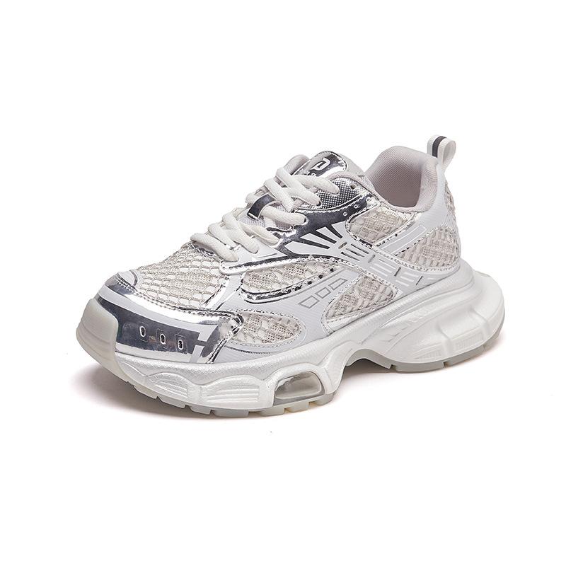 Новые папины кроссовки для женщин Модные спортивные одинарные кроссовки на толстой подошве