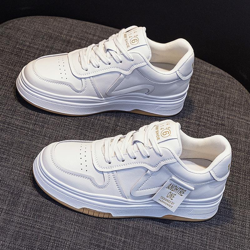 Белые туфли женские летние спортивные туфли модные новые универсальные туфли для отдыха на платформе