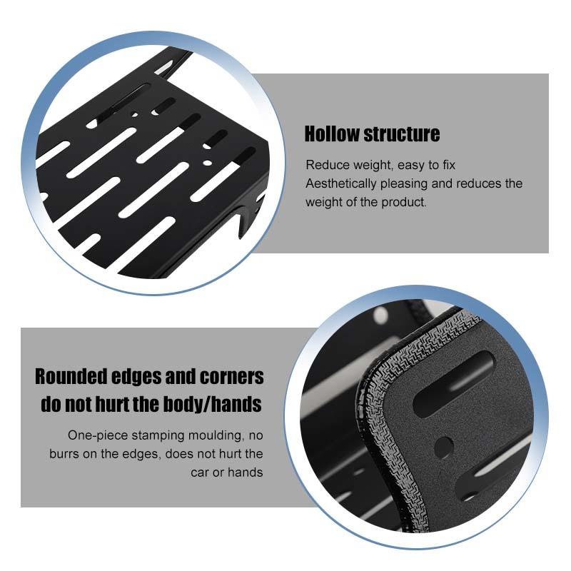 Верхний багажник на крышу, полка для хранения багажа для Suzuki Jimny 2019, 4-дверная версия, аксессуары для интерьера ( Алюминиевый сплав)