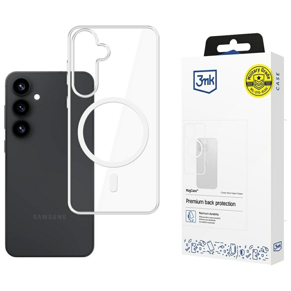 Etui do Samsung Galaxy S25 Plus 3MK MagSafe Czarne