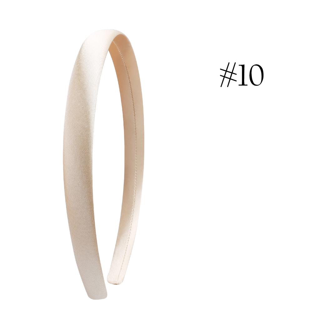 1,5 см Однотонные повязки на голову Сатиновая повязка для рукоделия Сделай сам Повязка для волос Красочные сатиновые повязки на голову для девочек и женщин