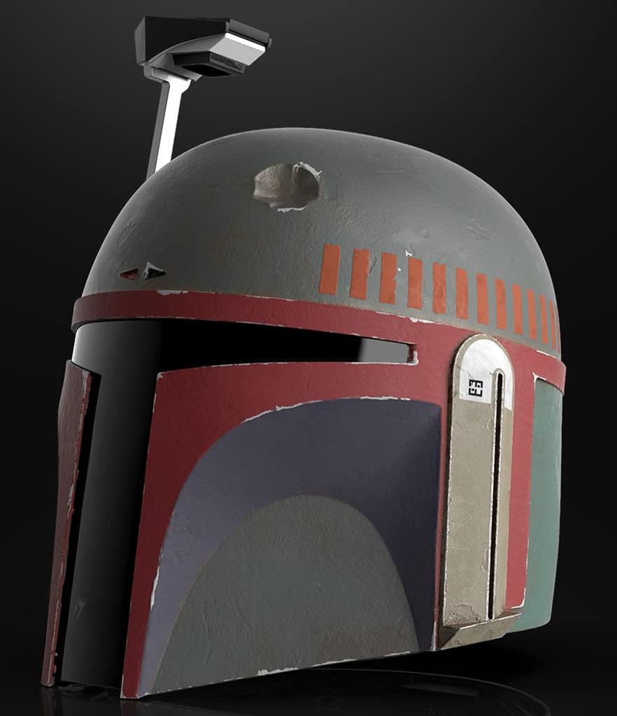 Hasbro Star Wars Black Series Boba Fett Electronic Helmet Electric Для детей от 14 лет и старше Коллекционный предмет для ролевой игры «Мандалорец» F5281 Подлинный продукт