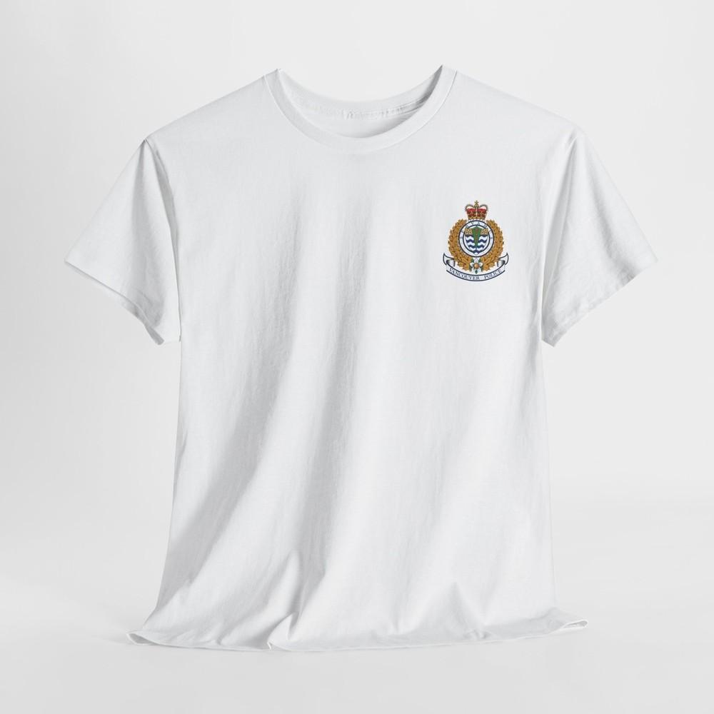 Canadian Pride Unisex T-shirt Tee, Canada Vancouver Police Shirt, Canadian Flag Gift
