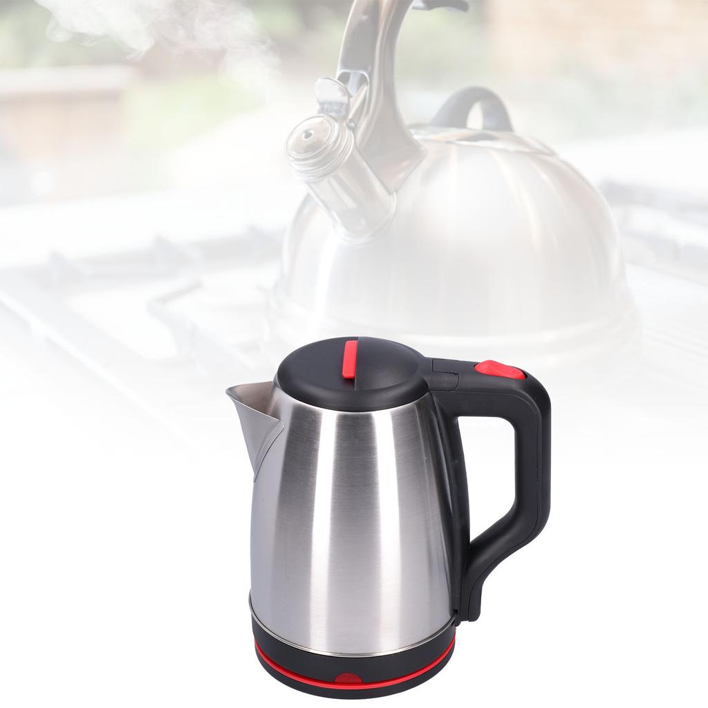 2,0 л из нержавеющей стали, электрический чайник, чайник, чашка для домашнего общежития, вилка европейского стандарта, 220 В