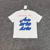 Arte 2026 Blue Rose Print Loose Fit Short Sleeve T-Shirt Men Women