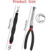 Electrical Disconnect Pliers, Electrical Connector Separator Tool, 8 Inch Automotive Electrical Disconnect Pliers For Cars, Locking Push Tab Plugs