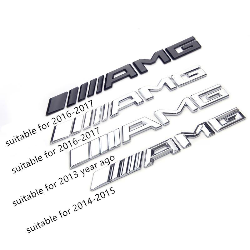 Benz amg 3D Plastic Car Emblem Sticker for Mercedes benz AMG CLA GLK W221 W212 W213 W176 W177 W205 Decoration Interior Mouldings SLCBT-A