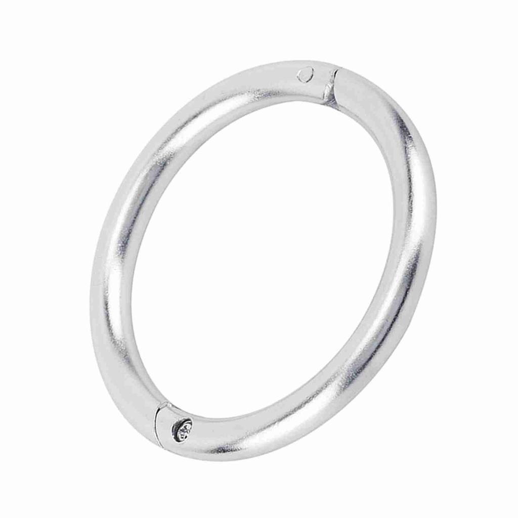 Stainless Steel Bull Cow Cattle Nose Ring Husbandry Accessory(L)