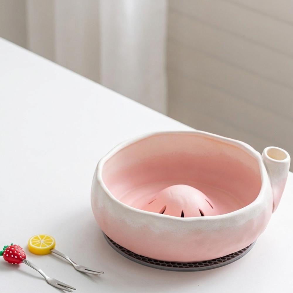 Automatic Rotating Berry Colander Bowl Self Spinning Fruit Rinse Bowl  Cherry Tomatoes
