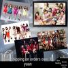 Постер моды корейской группы Girls' Generation: Декоративное настенное панно для интернет-кафе или общежития