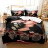 Мир Эп.фин Комплект постельного белья ATEEZ Пододеяльник Комплект для кровати Покрывало Наволочка Одеяло Кинг Сайз Квин Сайз Для мальчиков Взрослый Постельное белье