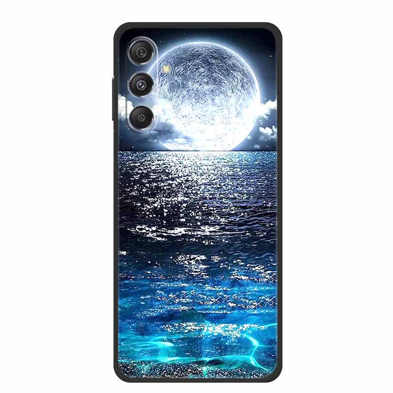 For Samsung A16 5G Phone Case Cover Lion Wolf Tiger Black Silicone Soft Back Cover Cases For Samsung Galaxy A16 Case A 16 Coque