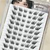 No Need Glue Self-adhesive Lash Clusters Fox Eye Effect DIY Lash Extensions Individual Lashes