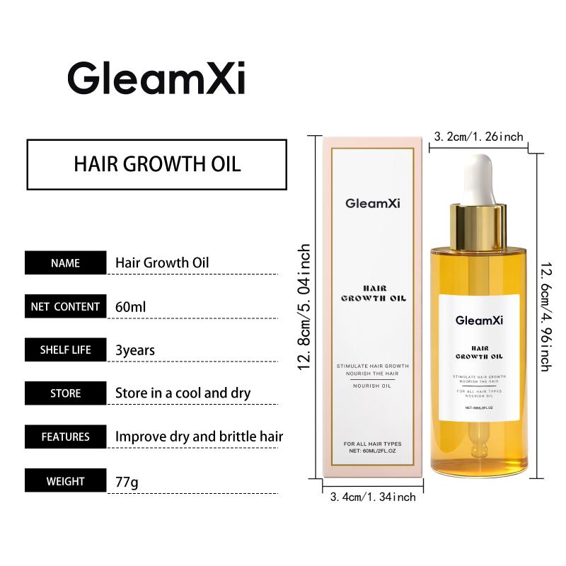 Essential Oil For Hair Moisturizing Nourishment Gentle On Scalp Non Greasy Hair Smoothing For Everyday Home Care