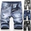 Casual Men Denim Shorts Pants Men Summer and Autumn Fashion Retro Style Jeans Shorts