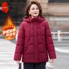 Новое зимнее пальто в китайском стиле с подкладкой для женщин среднего возраста