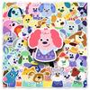 50 Cute Hand-Drawn Puppy Avatar Graffiti Stickers for Water Bottles and Phone Cases