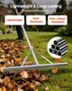 Landscape Rake, 914 mm Wide Head 2590 mm Handle, Large Heavy Duty Aluminum Landscaping Leaf Rake Tool, Asphalt Level for Loosening Soil, Garden &