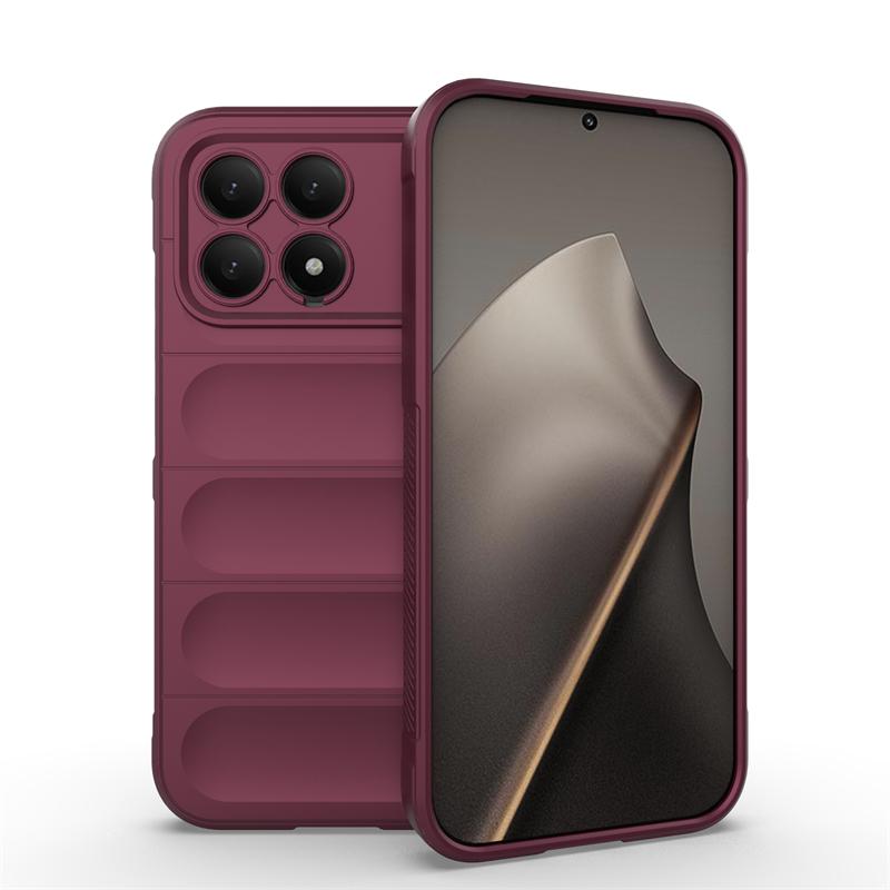 Полная защита для Xiaomi Poco F8 Pro Чехол Противоударный Мягкий ТПУ Силиконовый Полный Задний Чехол для Poco F8 Pro Чехол для Poco F8 Pro Чехол