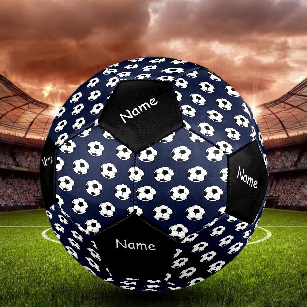 Custom Name Soccer Theme Size 5 Soccer Ball, Suitable for Both Indoor and Outdoor Matches, a Gift Suitable for Everyone.