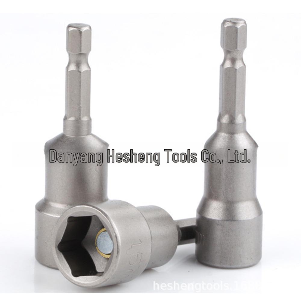 Набор магнитных торцевых ключей с шестигранной ручкой: Биты 6-15 мм с удлинителем отвертки 65 мм