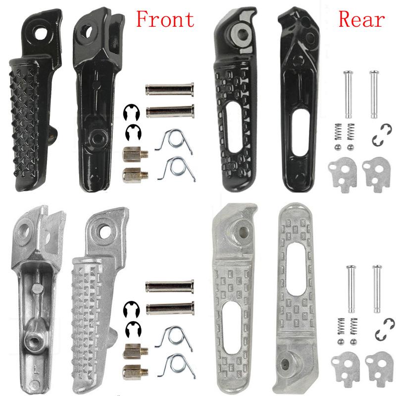 For Honda CBR600RR 2003-2006 CBR1000RR 2004 2005 2006 2007 2008 2009 2010 2011-2014 Motorcycle Front Rear Footrests Foot pegs