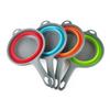 JOYBLISS Silicone Collapsible Colander with Handle Kitchen Folding Strainer Colander for Draining Pasta Vegetable Fruit