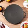 Non Stick Grill Plate Korean Style Barbecue Frying Pan Barbecue Accessory BBQ Grill Pan  Camping