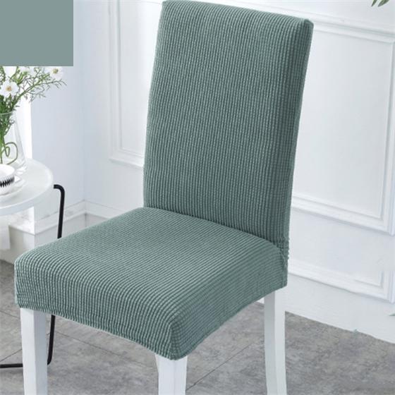 Вязаный чехол на стул, съемный антигрязный чехол на сиденье, протектор стула для вечеринки, домашнего декора