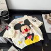Хлопковая футболка с коротким рукавом и 3D-персонажем из мультфильма - Веселая летняя свободная посадка для мужчин, женщин и детей; Совпадающие футболки для родителей и детей.