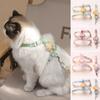 Cat Adjustable Walking Lead Harness Pet Kitten Puppy Ferret Rabbit Collar Leash