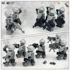 12pcs Military Series Anti-terrorism Special Police Advance Team Building Blocks Children Building Blocks Toys