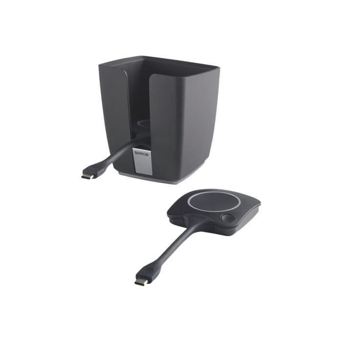 Barco ClickShare Tray - Support de commutateur - avec 2 ClickShare USB-C Buttons