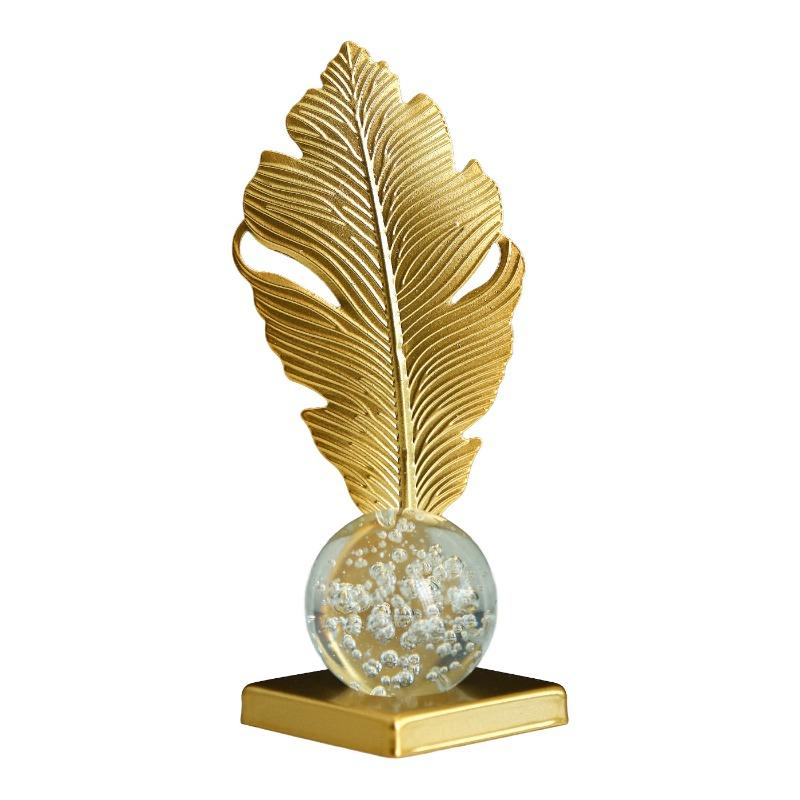 Creative Crystal Ball Ornaments for Home, Living Room, Office, Study, Entrance Hall and Wine Cabinet Decoration