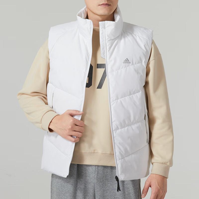 adidas Down Vest Asia Sizing 'White' Men's IS0369