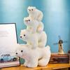 Dancing Bear Plush Toy Doll Polar Bear Doll Little White Bear Gift Doll Machine